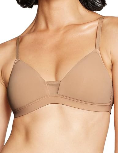 Pepper Sujetador inalámbrico | Feelgood Sujetadores de Camiseta sin Varillas para Mujer, Sujetadores cómodos, Correas Convertibles para Espalda Cruzada, (XXS-XL), Adular, Small