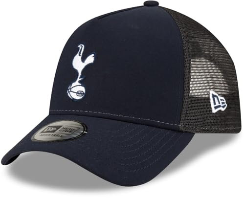 New Era A-Frame Mesh Trucker Cap - Tottenham Hotspur Navy