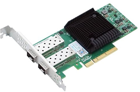 25 GbE NIC-Netzwerkkarte mit Mellanox ConnectX-4-Chipsatz, Dual-SFP28-Ports, PCI Express 3.0 X8 Ethernet-Adapter, unterstützt Windows Server/Windows/Ubuntu
