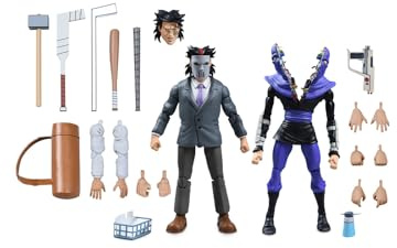 NECA Pack 2 Actionfiguren Casey Jones Und Soldat 18 cm