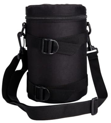 ayex Objektivtasche für SLR Objektive robust Innenpolster wasserabweisend 110x90mm