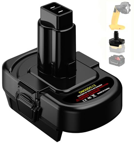 Batterie Adapter für Dewalt 20V Li-Ionen Batterie oder für Milwaukee M18 18V Li-Ionen Batterie zu Dewalt 12V/14,4V NI-CD NI-MH Elektrowerkzeuge DC9071 DW9072 DW9071 DE9075 DE9074 DE9072 DE90711