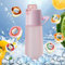 750ml Sport Air Wasserflasche mit 4 6 7 8 Geschmack Pods Trinkflasche BPA Frei, 0 Zucker 0 Kalorien für Fitness Schule (A7, 6 Geschmack Pods)