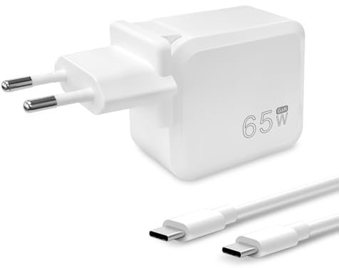 Chargeur Mac Book Pro-Adaptateur Alimentation Rapide USB C 65W,Compatible avec Mac Book Pro 16/15/14/13 Pouces,Mac Book Air 2018/2019/2020 Pouces et Tous Les appareils Type-C