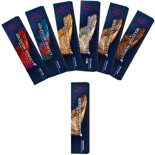 Wella Professionals Koleston Perfect ME+ 2er Set – Rich Naturals 7/1 & 8/1 (je 60 ml) – Permanente Haarfarbe mit Pure Balance Technology für kühles, natürliches Farbergebnis
