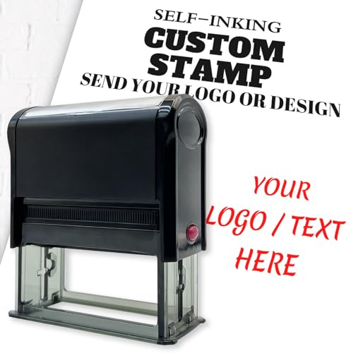 Individueller Stempel Selbstfärbung Personalisierter Stempel mit eigenem Design für Hochzeit Geschäftsadresse Unterschrift