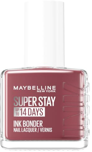 Maybelline New York Vernis Ongles Superstay Ink Bonder Pink Toffee 12ml | Technologie Nail Bonding, Renforce ongles abîmés 14 jours, Couleurs intenses pigmentées, Protection après UV salon