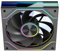 ARGB Infinitys Mirroring 120mm Computer Case Fan High Performances Cooling PWM Adjustable Speed 600 1800RPM