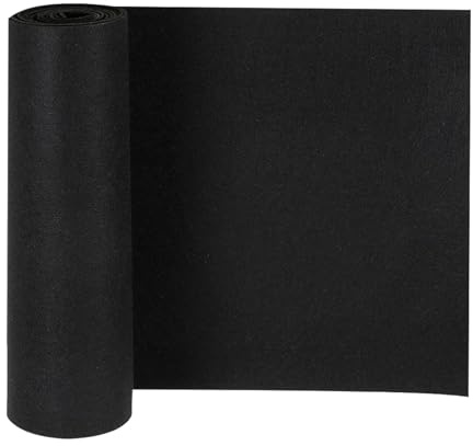 Filz-Pflanzgefäß-Rolle, Vlies-Pflanzen-Filzeinsatz, schwarz, Feuchtigkeitsspeicherung, Pflanzgefäß, Ersatz für Außenbereich, Balkon, Hof, Garten, Zaun, Außenbereich