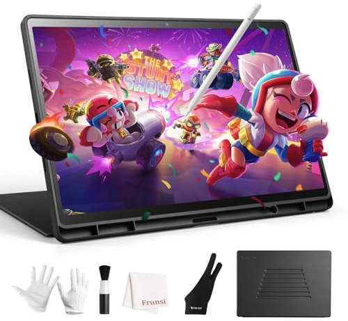 Frunsi RubensTab T14 Drawing Tablet No Computer Needed | 14.1 inch FHD Display,Octa-Core CPU,Pre-Installed Drawing Apps More Bonus Items for Beginners, Artists,