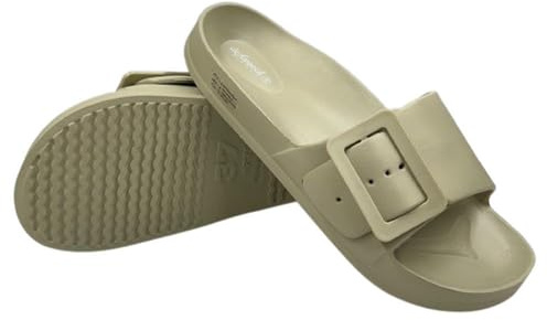 DeFonseca Originale Modello Sestrip Ciabatta Pantofola Donna con Fascia Regolabile in Gomma per Casa Giardino Spiaggia Piscina Qualità Marchio Italiano