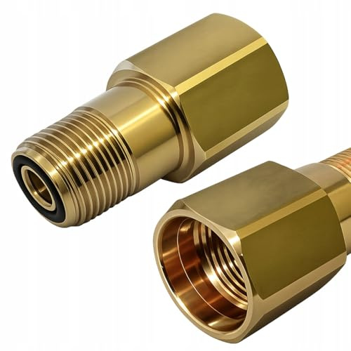 Rosfix Adapter M18M Messing Kompatibel mit Karcher Easy Lock TR20 IG
