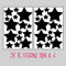 Sterne Sticker Set Kinderzimmer Wandsticker 30er Sterne Set Sticker Wandaufkleber Modern Stern Star Set Kindergarten Babyzimmer (Grün)