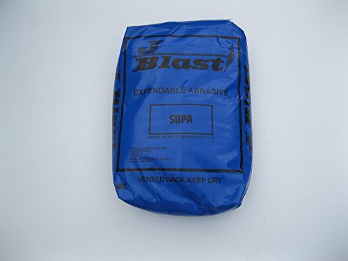 Jblast Blasting Media Supa 0.2 to 1.5mm 25kg Bags (0.2 to 1.5mm)