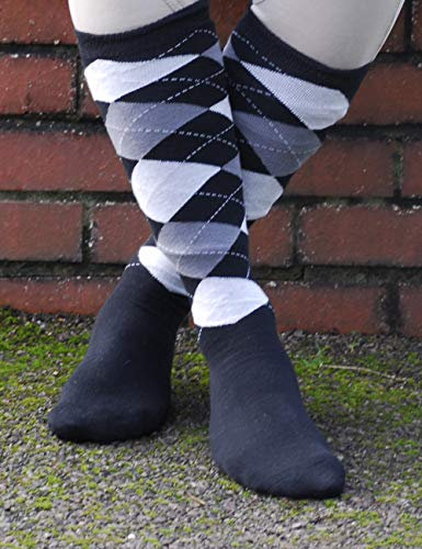 Rhinegold 0 Rhinegold Fully Cushioned Sole Riding Socks, Black/Grey, One Size UK
