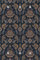 Queence Design Garderobe 80 x 120 cm | Wandgarderobe mit 6 Edelstahlhaken | Flurgarderobe | Garderobenhaken | Garderobenpaneele | Hochkant Senkrecht | Garderobenständer | Orientalisches Muster