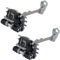 STARKIT PERFORMANCE Lot de 2 tirants de porte compatibles pour Megane 3 coupé (2008-2016) (3 portes) avant gauche + droit | 804309044R | 804305683R