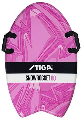 Stiga Snowrocket Graffiti 80 Skateboard für die Schnee, für Kinder ab 5 Jahre - 80 cm, Rosa
