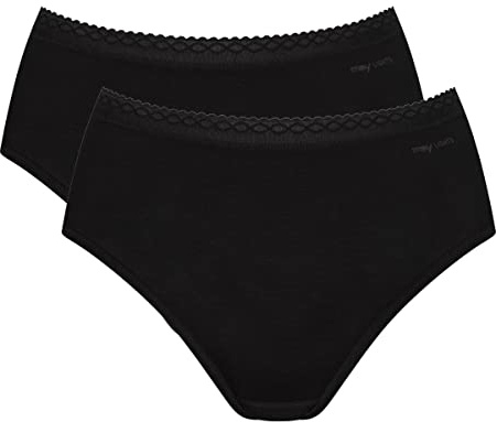 Mey 2er Pack Damen Hüftslips Lights - 89202-P2 - Damen Hipster ohne Seitennähte - Baumwolle + Viskose