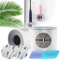 Zahnbürstenhalter Wand 2 STK, Zahnbürstenhalter Elektrische Zahnbürste Ohne Bohren Halterung Toothbrush Holder Kompatibel für Alle Gängigen Marken