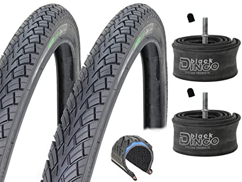 2 x Pannensicherer Fahrradreifen 26 / 28 Zoll 50-559/47-622 Daintree Reifen inkl. Black Dingo Schläuche AV DV SV zum Wählen