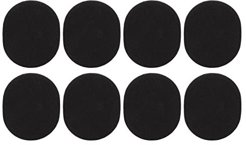 4 Pares de Almohadillas Profesionales de Repuesto para Auriculares Logitech H800, Almohadillas para Orejas con Piel Transpirable y Espuma Viscoelástica Cómoda, Aislamiento de Ruido
