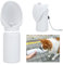 TANOVCEP Dog Water Bottle, 550ML, Food Grade Silicone, Leak Proof, Portable Pet Water Dispenser for Outdoor Walking, Hiking, Travel