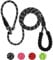 Slip Lead Dog Leash, 2M Reflective Training Dog Lead with Soft Padded Handle, Pet Leash for Small, Medium, Large Dogs and Cats, Black