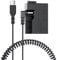F1TP ACK-E8 AC Power Adapter USB-C kit LP-E8 Camera Dummy Battery DR-E8 DC Coupler Charger Set External Battery for Canon EOS Rebel T5i T4i T3i T2i Kiss X7 X6 X5 X4 700D 650D 600D 550D.