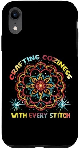 Crafting Coziness with Every Stitch Case for iPhone XR