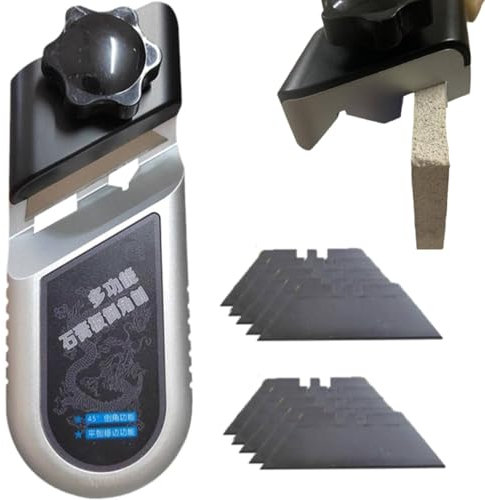 Raboteuse à chanfreiner en alliage d'aluminium pour plaques de plâtre à 45 degrés, outil de chanfrein pour cloison sèche, chanfrein de plaque de plâtre à 45 ° et 90 °, appareil manuel à angles droits