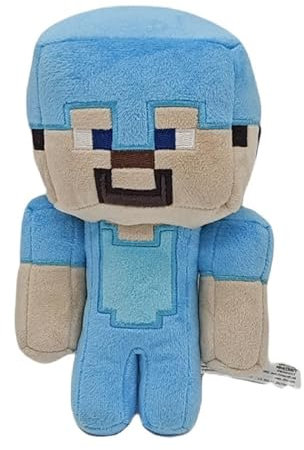 YCVBCY Anime Plüschtier Miner Stteve Plüsch Kinder Stofftier Anime Cartoon Kuscheltier Plüsch Spielzeug Plüschtier Für Kinder Halloween Weihnachten Geburtstag Geschenke