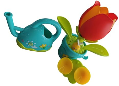 Waterplay Bloomy Sun Flower Bathtub Toy Fun Bathtub Swimming Pool Bathing Water Sprinkler For Infant Kids Bath Toy