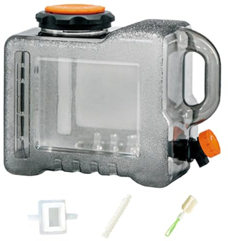 Tktouci Wassertank Für Camping | Trinkwasser Aufbewahrungs Eimer | Outdoor Trinkflasche Mit Zapfhahn Für Camping Wandern Grillen Großvolumiger Hydrationsbehälter