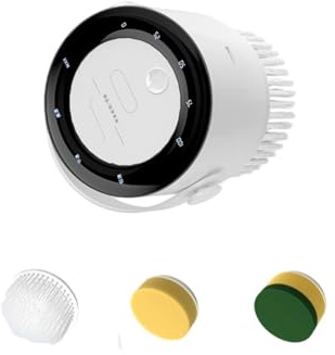 Electric Dishwasher Brush Digital Display Scrubber Waterproof Shower Tool Rechargeable Massager Ergonomic Grip Electric Dishwashing Brush