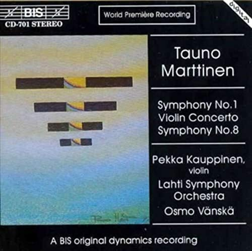Marttinen: Symphony No. 1 & 8 / Violin Concerto