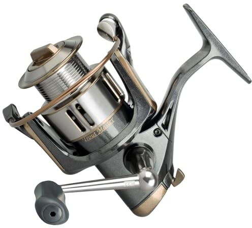 Trout Master Tactical Trout 3 - Stationärrolle zum Forellenangeln, Forellenrolle zum Schleppangeln & Ansitzangeln, Angelrolle