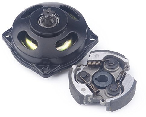 6T Motor Clutch Drum Pad Bell Gehäuse Getriebesatz passend für 47cc 49ccm Pocket Dirt Bike ATV Mini Quad