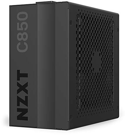 NZXT C850 - NP-C850M-EU - 850 Watts PSU - 80+ Gold Certified - Contrôle Hybride Silencieux du Ventilateur - Roulements dynamiques fluides - Conception modulaire - Alimentation ATX Gaming