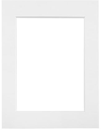 Passepartout-Online 2,0mm Premium Museumsqualität Nielsen Bainbridge 1x weiß Außen: 50x70 für Bildgröße: 35x50