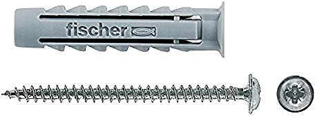 Fischer Tasselli SX 6 SP con vite testa cilindrica (100 Pz.)
