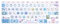 WYGCH Silicone Keyboard Cover for Samsung Chromebook 4 3 XE310XBA XE500C13 XE501C13 11.6/Chromebook 4 15.6 XE350XBA/Chromebook 2 XE500C12/Chromebook Plus V2 2-in-1 XE520QAB XE521QAB 12.2,Garland