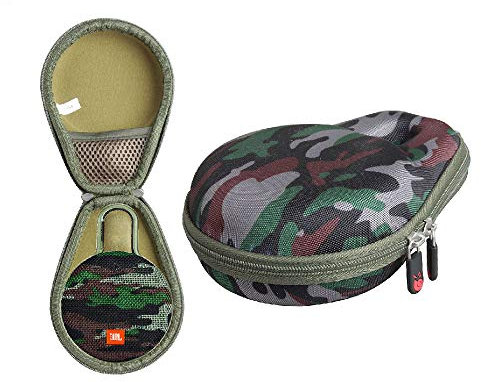 Hermitshell Hart Reise Fall für JBL Clip 3 Bluetooth Lautsprecher (Tarnung)