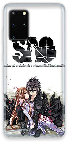 Cokitec Schutzhülle für Samsung Galaxy S20 FE / S20FE Manga SAO Sword Art Online Weiß