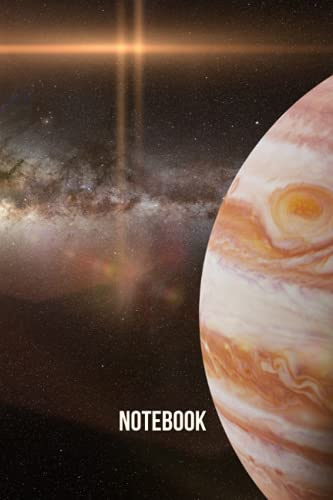 Jupiter Notebook: blank lined composition journal | Jupiter notebook | 100 pages