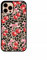 Cherry Bows Leopard Print Silicone Phone Case for all Apple IPHONE Silicone TPU (iPhone 14, BLACK)