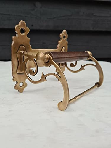 VCraft Victorian Style Toilet Roll Holder Copper Antique/Bronze Finish (W/O),15 x 7 x14 centimetres,NHGTR764