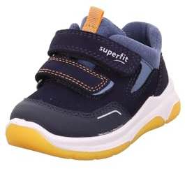 Superfit Jungen Cooper Sneaker, Blau Orange 8010, 20 EU