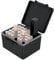 JJC AAA AA Batterie-Organizer Aufbewahrungskoffer mit Batterietester, Wasserabweisender Hartschalen-Batterien Organizer mit abnehmbarem Batterieprüfer, hält 20 AA-Batterien und 14 AAA-Batterien
