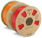 JAYO PLA+ Filament 1.75mm, Erhöhte Zähigkeit PLA Plus Filament-3D-Druckmaterialien, Maßgenauigkeit +/- 0.02mm, Neatly Wound,1.1 kg Spule(2.42 LBS), 2 Packs PLA+ Rot+Orange